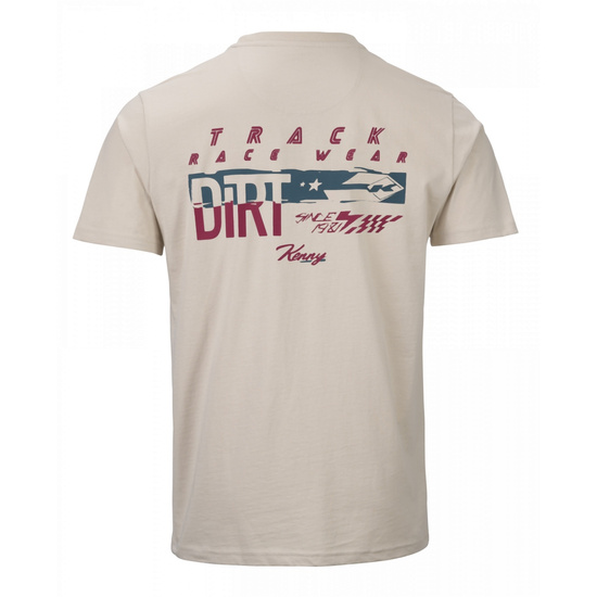 KENNY RACING KOSZULKA T-SHIRT MODEL DIRT ACRU KOLOR BEŻOWY ROZMIAR L