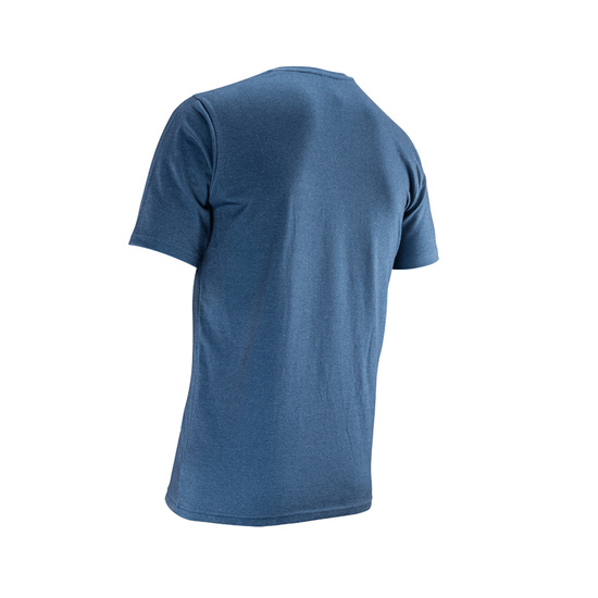 LEATT KOSZULKA CORE T-SHIRT DENIM KOLOR NIEBIESKI ROZMIAR L (CASUAL)