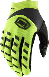 100 PROCENT RĘKAWICE CROSS/ENDURO MODEL AIRMATIC FLUO YELLOW/BLACK KOLOR ŻÓŁTY FLUO/CZARNY ROZMIAR 2XL
