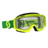 Gogle SCOTT HUSTLE MX Żółto/Zielone