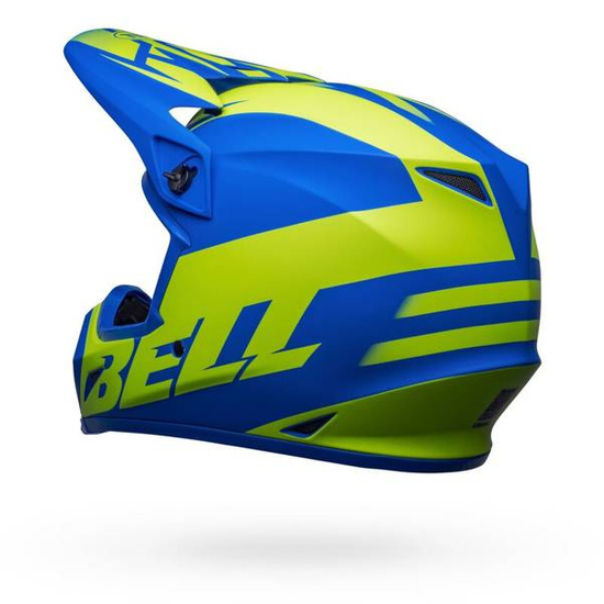 Kask BELL Mx-9 Mips Disrupt Mat niebiesko zielony