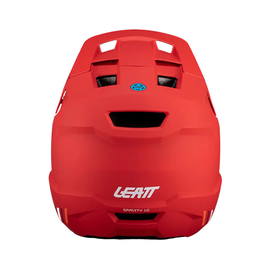 LEATT KASK ROWEROWY MTB GRAVITY 1.0 V24 HELMET RED KOLOR CZERWONY ROZMIAR XL (61-62 cm)