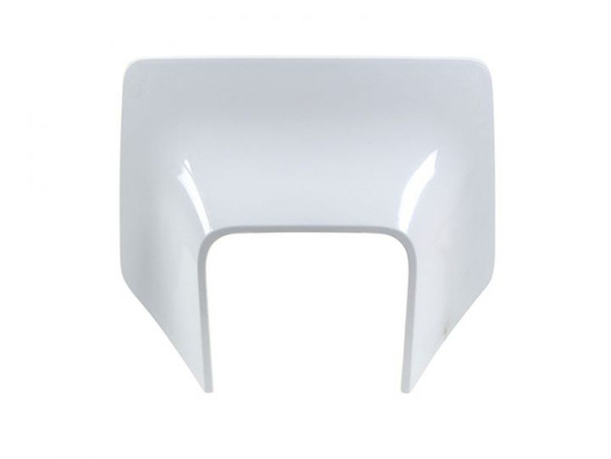 RACETECH (RTECH) OSŁONA LAMPY PRZÓD HUSQVARNA TE/FE '17-'19, TX 125 '17-'19 KOLOR BIAŁY (WZÓR OEM) (HU03387041)