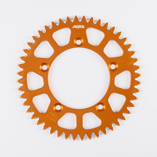 SUNSTAR ZĘBATKA TYLNA ALUMINIOWA (ERGAL) 4486 46 KTM XC 105 '08-09 (ŁAŃC. 428) (448646JT) KOLOR POMARAŃCZOWY