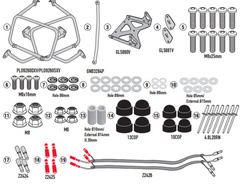 KAPPA STELAŻ KUFRÓW BOCZNYCH MONOKEY CAM SIDE VOGE VALICO 900 DSX '24-, POD KUFRY KFR K'FORCE ALU