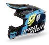 PROGRIP 2024/06 KASK CROSS PG3080 SPIRITS KOLOR CZARNY NIEBIESKI ROZM. XL (3080-150) ( HOMOLOGACJA ECE 22R06, ZAPIĘCIE DD )