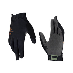 LEATT RĘKAWICE ROWEROWE (DAMSKIE) MTB 1.0 GRIPR WOMEN GLOVE STEALTH KOLOR CZARNY ROZMIAR S