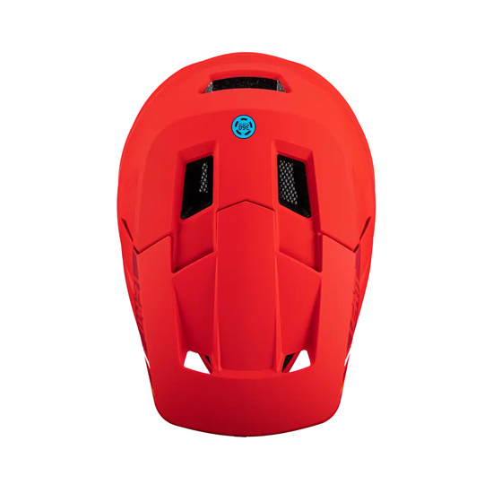 LEATT KASK ROWEROWY MTB GRAVITY 1.0 V24 HELMET RED KOLOR CZERWONY ROZMIAR XL (61-62 cm)
