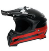 Kask iMX FMX-02 czarno czerwony