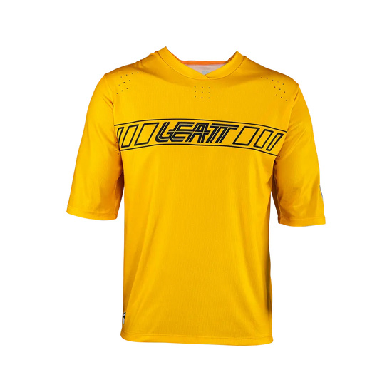 LEATT KOSZULKA ROWEROWA MTB ENDURO 3.0 JERSEY GOLD KOLOR ZŁOTY ROZMIAR L