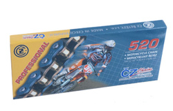 CZ ŁAŃCUCH NAPĘDOWY 520 EC (112 OGNIW) MOTOCROSS DO 550 CCM (38,0 KN) + ZAPINKA
