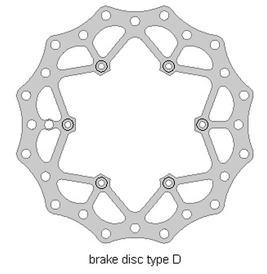 DELTA BRAKING TARCZA HAMULCOWA PRZÓD BETA 2T/4T '13-21, WAVE ULTRA LIGHT (260X126,5X3MM) (6X6,5MM) (NG1293)