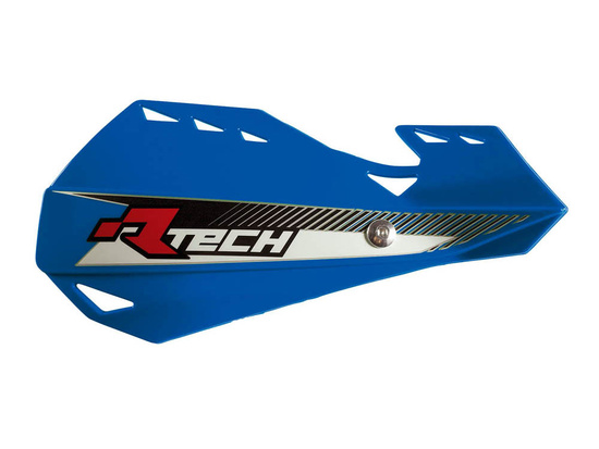 RACETECH (RTECH) OSŁONY RĄK (HANDBARY) DUAL EVO KOLOR NIEBIESKI (Z MOCOWANIAMI DO KIEROWNICY)