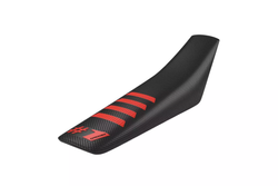 Pokrowiec na siedzenie ONEGRIPPER ribbed blk/rd