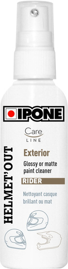 IPONE HELMET OUT CLEANER 100ML SPRAY DO CZYSZCZENIA SKORUPY KASKU (CARELINE) (12)