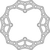 DELTA BRAKING TARCZA HAMULCOWA TYŁ KAWASAKI KX 125 '03-08, KX 250 '03-18, 21, KX 450 '06-18, 21, KLX 450 '07-21, KXE 450'10-20, RMZ 250 '04-06, WAVE ULTRA LIGHT (240X115X4MM) (4X10,5MM) (NG799X)