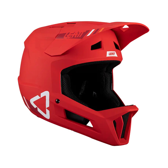 LEATT KASK ROWEROWY MTB GRAVITY 1.0 V24 HELMET RED KOLOR CZERWONY ROZMIAR XL (61-62 cm)