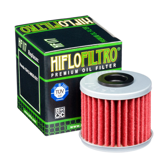 HIFLO FILTR OLEJU HF 117 HONDA NC700S DCT 12-14, 750S/X DCT 14-23, 750 INTERGRA DCT 14-20, CRF1000/1100 AFRICA TWIN DCT 16-24 (FILTR PRZEKŁADNI DCT) (50)