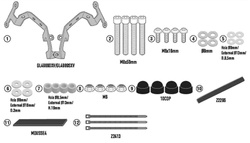 KAPPA MOCOWANIE SZYBY 1176AK/1176ABLK CF MOTO NK 650 '21-'22