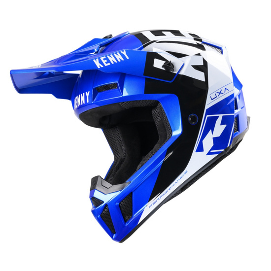 KENNY RACING KASK CROSS/ENDURO MODEL PERFORMANCE MIPS CANDY BLUE KOLOR NIEBIESKI/CZARNY/BIAŁY ROZMIAR L ( 59 - 60 CM )