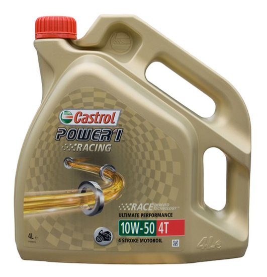 CASTROL POWER 1 RACING 4T 10W50 4L 100% SYNTETYK (15048E)