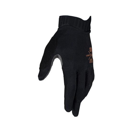 LEATT RĘKAWICE ROWEROWE (DAMSKIE) MTB 1.0 GRIPR WOMEN GLOVE STEALTH KOLOR CZARNY ROZMIAR S
