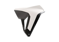 RACETECH (RTECH) 2024/12 OSŁONY CHŁODNICY (LEWA / PRAWA) HONDA XL 750 TRANSALP '23-'25 KOLOR BIAŁY / CZARNY