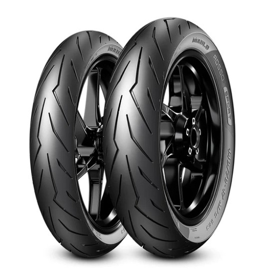 PIRELLI OPONA 100/80-17 DIABLO ROSSO SPORT 52S M/C TL PRZÓD/TYŁ DOT 18/2024