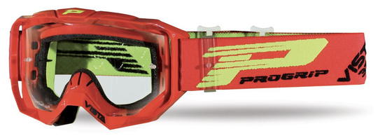 PROGRIP 2024/11 GOGLE PG3303-107 TR VISTA KOLOR CZERWONY (SZYBA PG3310 BEZBARWNA LIGHT SENSITIVE, ANTISCRATCH, NO FOG, ANTI UV + SZYBA PG3310 GRATIS) (PG3303TR-107)