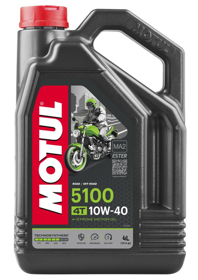 MOTUL OLEJ SILNIK 5100 4T ESTER 10W40 4L