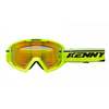 KENNY RACING GOGLE MODEL TRACK+ NEON YELLOW - RED LENS - KOLOR ŻÓŁTY FLUO/CZARNY SZYBKA CZERWONE LUSTRO