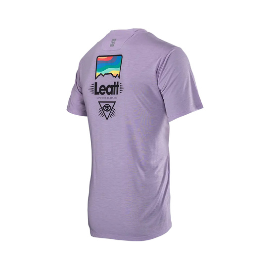 LEATT KOSZULKA ROWEROWA MTB GRAVITY 1.0 JERSEY LAVENDER KOLOR FIOLETOWY ROZMIAR XL
