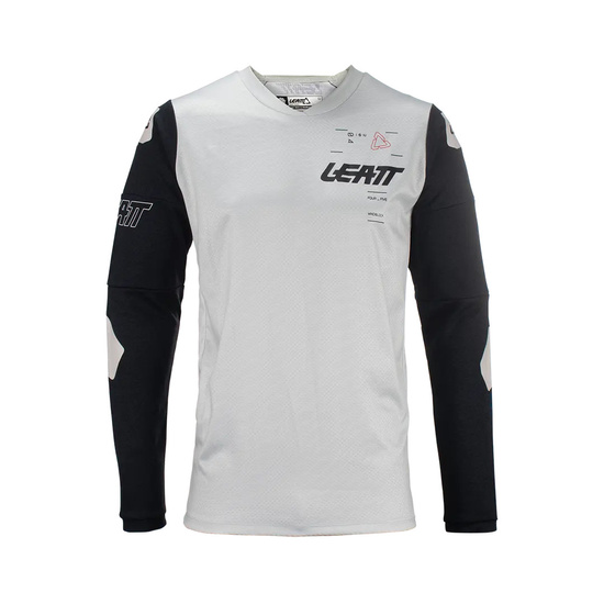 LEATT KOSZULKA MOTO 4.5 WINDBLOCK FORGE KOLOR BIAŁY/CZARNY ROZMIAR L