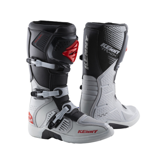 KENNY RACING BUTY CROSS/ENDURO MODEL TRACK GREY/RED KOLOR SZARY/CZERWONY ROZMIAR 42