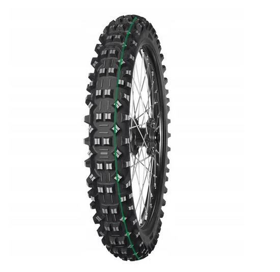 MITAS OPONA 90/90-21 TERRA FORCE-EF SUPER LIGHT 54R TT PRZÓD (ZIELONY PASEK) DOT 08-37/2023 (460094) (zamiennik:70000207)