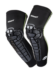 KENNY RACING NAKOLANNIKI OCHRANIACZE KOLAN ROWEROWE MTB MODEL KONTAKT KOLOR CZARNY ROZMIAR L