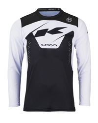 KENNY RACING KOSZULKA ROWEROWA MTB KID/JUNIOR/DZIECIĘCA ELITE BLACK KOLOR CZARNY ROZMIAR XS