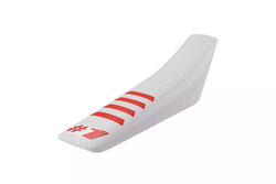 Pokrowiec na siedzenie ONEGRIPPER ribbed wht/red