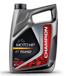 CHAMPION OLEJ SILNIKOWY MOTO HP 4T 15W50 4L MA2 PÓŁSYNTYCZNY (AKC)