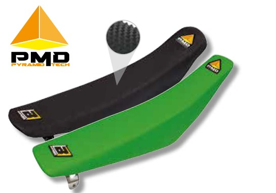 BLACKBIRD POKROWIEC / POSZYCIE NA SIEDZENIE KAWASAKI KX 65 '00-'23 PYRAMID (PMD) KOLOR ZIELONY