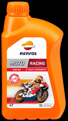 REPSOL OLEJ SILNIKOWY 4T RACING 10W60 1L MA2 SYNTETYCZNY (12) - ZASTĘPUJE RP160G51