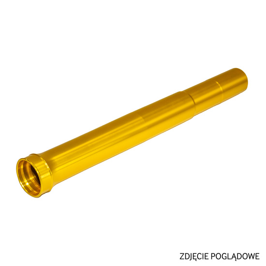 MS GOLEŃ AMORTYZATORA / RURA NOŚNA TELESKOPU (KIELICH) ALUMINIUM YAMAHA YZF-R1 RN22 (2009-2014) DŁUGOŚĆ 510 MM KOLOR ZŁOTY 1108660914 (NA ZAMÓWIENIE - PATRZ OPIS TOWARU)