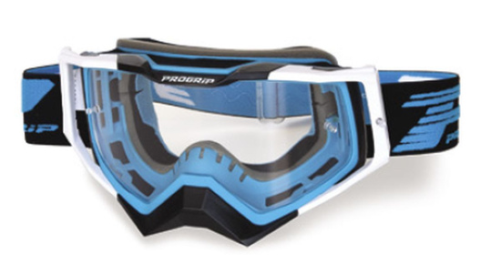 PROGRIP GOGLE PG3309-379 TR RAPID KOLOR NIEBIESKI/BIAŁY (SZYBA PG3329 ANTISCRATCH, NO FOG) (3309-379 TR)