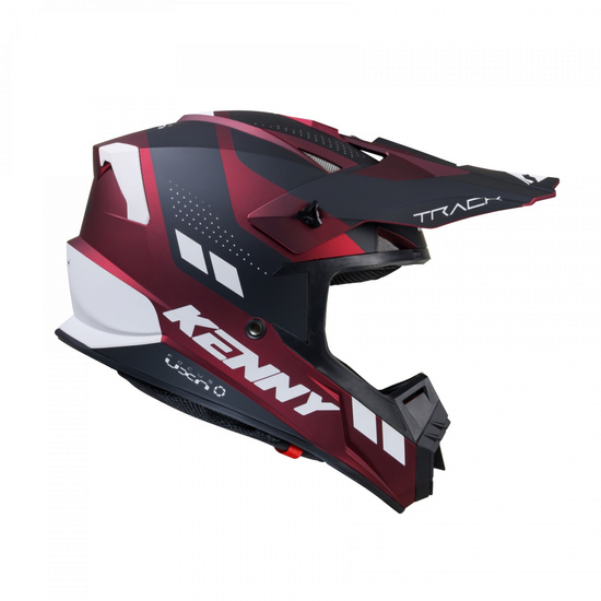 KENNY RACING KASK CROSS/ENDURO MODEL TRACK GRAPHIC CANDY RED MATT KOLOR CZARNY/CZERWONY/BIAŁY ROZMIAR L ( 59 - 60 CM )