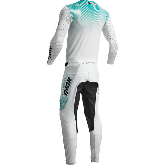 Kopmplet bluza i spodnie THOR Prime Tech biało seledynowy