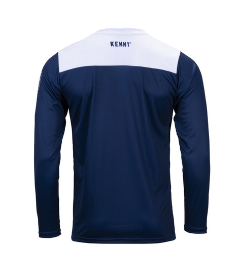 KENNY RACING KOSZULKA ROWEROWA MTB MODEL ELITE NAVY KOLOR NIEBIESKI/BIAŁY/CZERWONY ROZMIAR S