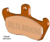 DELTA BRAKING KLOCKI HAMULCOWE KH163 PRZÓD CAGIVA MITO 125 '91-'92, SUPER CITY 125 '92-'00, W8 125/W12 350/W16 600 '93-'98, APRILIA TUAREG 125/600 '89, TYŁ CAGIVA ELEPHANT 750 '90-'92, MOTO GUZZI QUOTA 1000 '92-'97