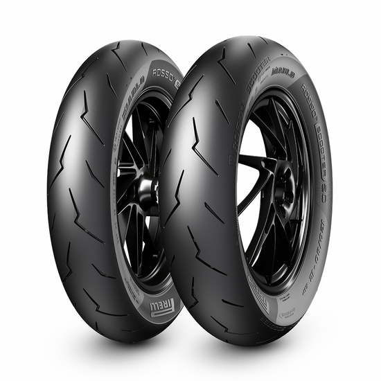 PIRELLI OPONA 120/80-12 DIABLO ROSSO SCOOTER SC 55P TL M/C TYŁ DOT 43/2021 (PIT BIKE)