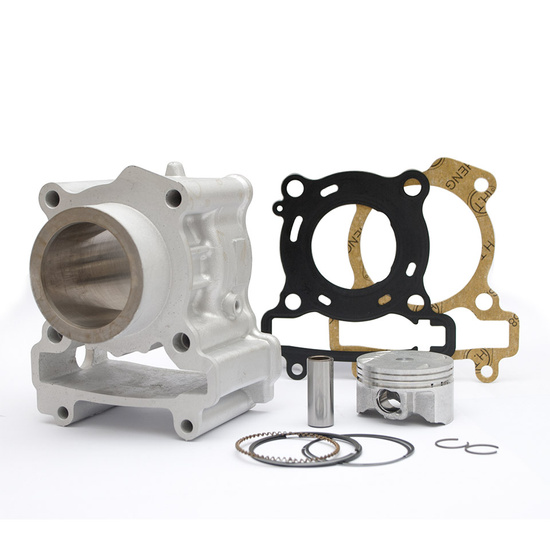 OMP CYLINDER ALUMINIOWY Z NIKASILEM KOMPLETNY (52MM) TŁOK+USZCZELKI YAMAHA YZF 125R , WR 125 R ,X, X-MAX 125 , X-CITY 125 , HUSQVARNA SMS , SMR 125 , RIEJU, MBK,BETA, SILNIKI MINARELLI 125 4T ,