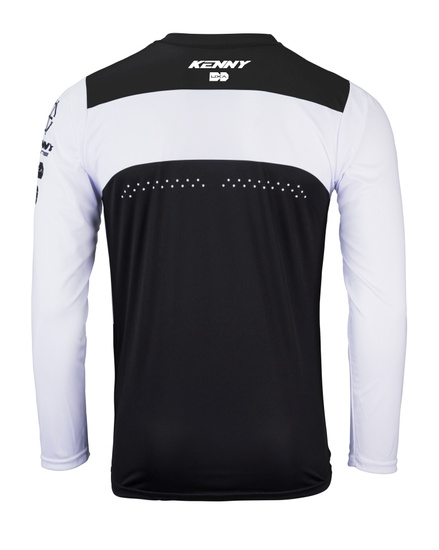KENNY RACING KOSZULKA ROWEROWA MTB KID/JUNIOR/DZIECIĘCA ELITE BLACK KOLOR CZARNY ROZMIAR XS